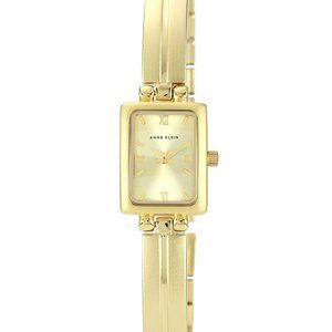 Anne Klein Women's 10-5404CHGB Gold-Tone Dress Watch